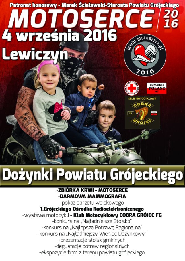 Akcja zbiórki krwi podczas Dożynek Powiatowych w Lewiczynie