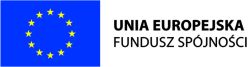 Flaga Unii Europejskiej - Europejski Fundusz Spójności