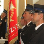 Powiększ zdjęcie Podczas mszy św. w intencji strażaków zgromadziły się Poczty Sztandarowe