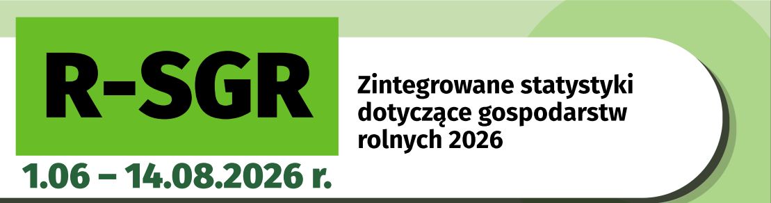 Zintegrowane statystyki dotyczące gospodarstw rolnych 2026