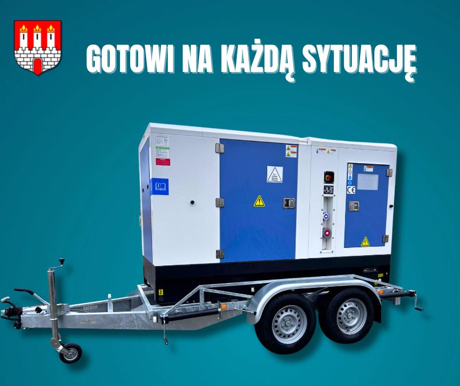 Zakup agregat&oacute;w prądotw&oacute;rczych o&nbsp;mocy minimalnej 100 kVA dla gmin z&nbsp;terenu wojew&oacute;dztwa mazowieckiego
