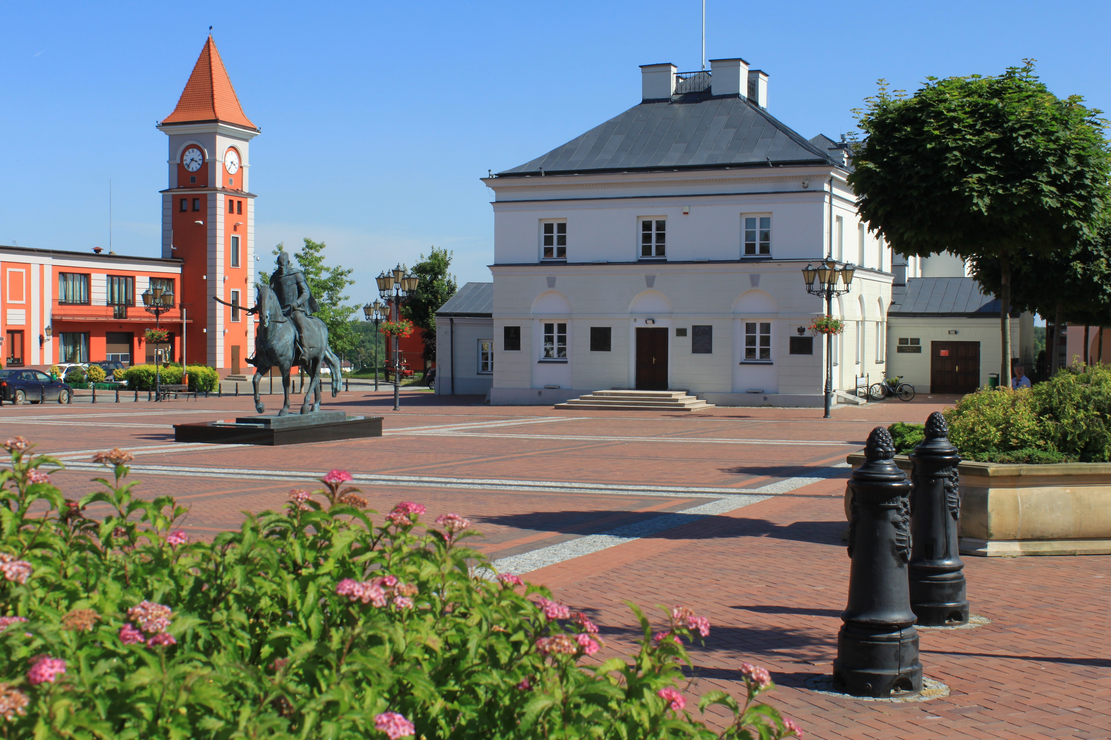 Rynek w Warce