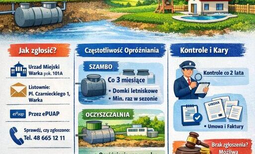 Masz szambo lub przydomową oczyszczalnię? Sprawdź, czy zgłosiłeś ją do ewidencji