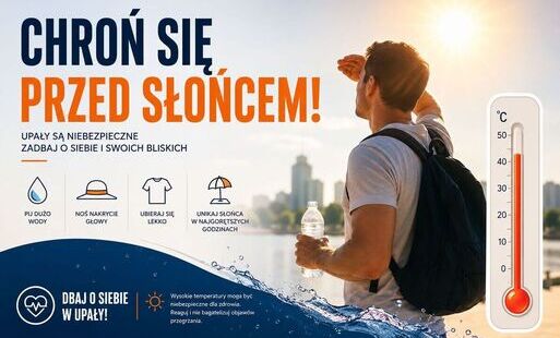 Przewidywana temperatura na najbliższy weekend w województwie mazowieckim ok. 37°C