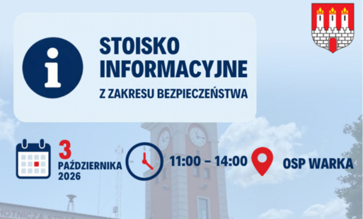 stoisko informacyjne osp warka