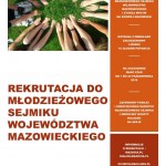 Powiększ zdjęcie Plakat Młodzieżowego Sejmiku Województwa Mazowieckiego